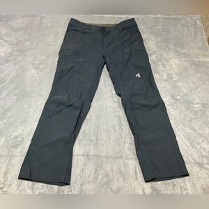 Eddie Bauer First Accent Hiking Pants Gray 36x30